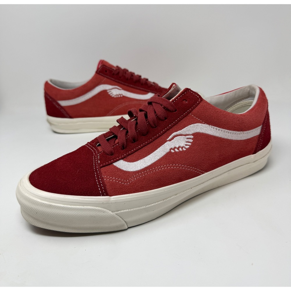 Vans Vault x Notre OG Old Skool LX Mars Red Sneakers VN0A4P3X2I4 11.5